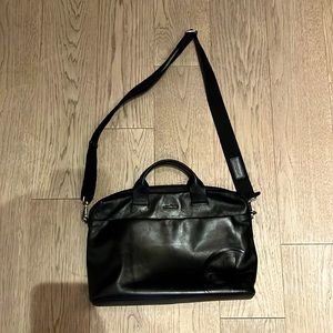 GREAT CONDITION genuine leather slim briefcase